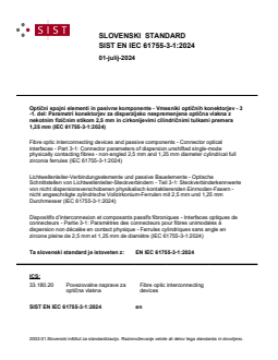 SIST EN IEC 61755-3-1:2024 - BARVE - Page 1 preview