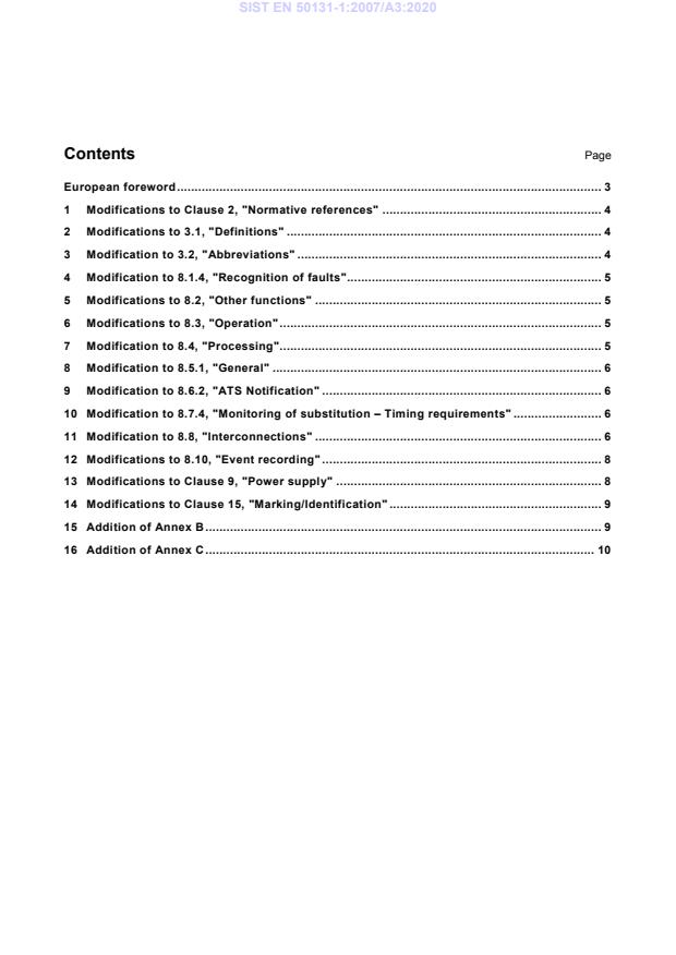 EN 50131-1:2006/A3:2020 EN 50131-1:2007/A3:2020 - Page 4 preview