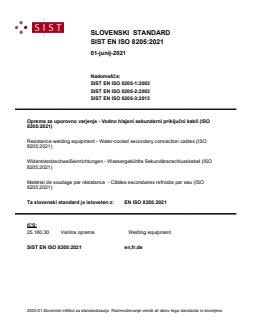 EN ISO 8205:2021 - Page 1 preview