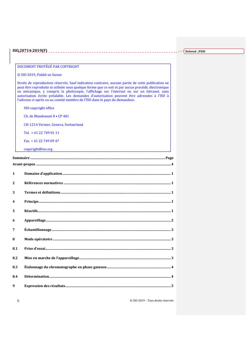 ISO 20714:2019 REDLINE ISO 20714:2019 - E-liquid — Determination of nicotine, propylene glycol and glycerol in liquids used in electronic nicotine delivery devices — Gas chromatographic method
Released:8/5/2019 - Page 2 preview
