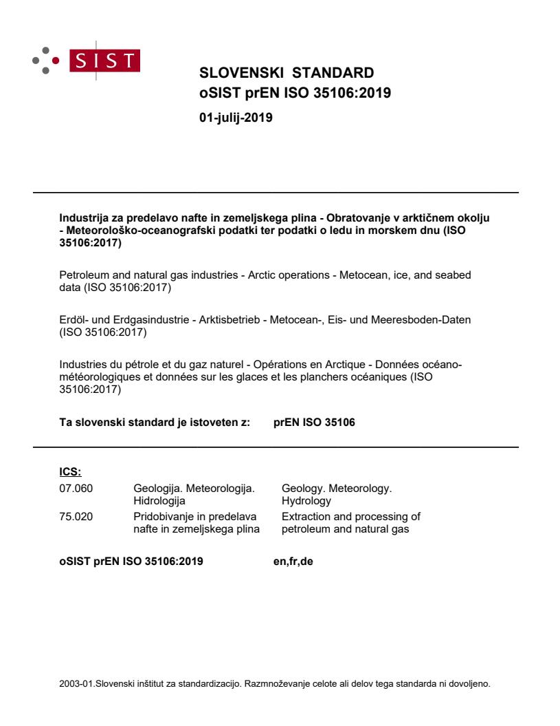 prEN ISO 35106:2019