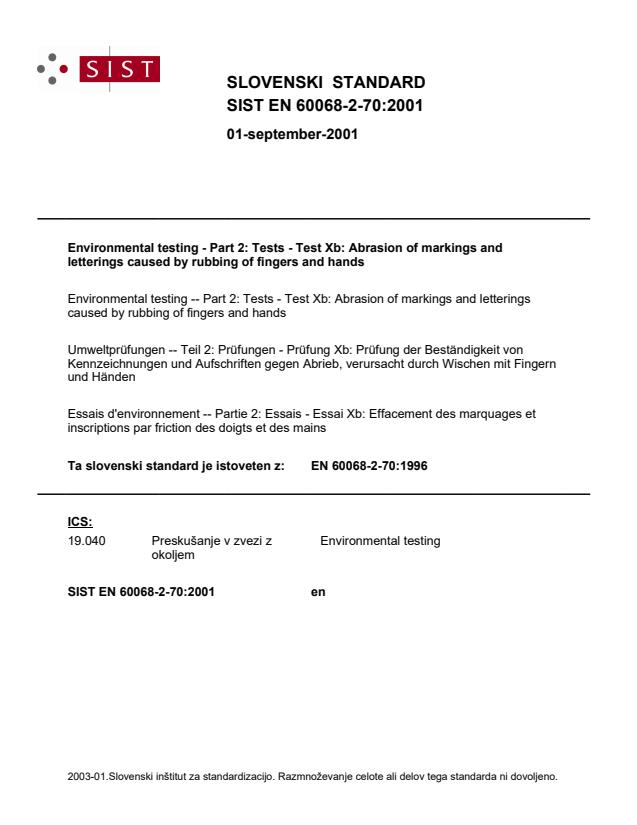EN 60068-2-70:2001