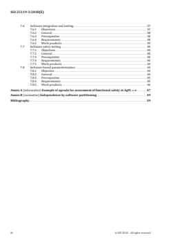 ISO 25119-3:2018 ISO 25119-3:2018 - Tractors and machinery for agriculture and forestry — Safety-related parts of control systems — Part 3: Series development, hardware and software
Released:10/12/2018 - Page 4 preview