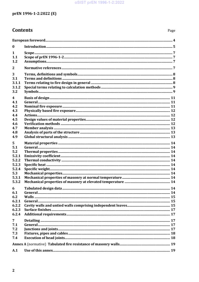 kSIST FprEN 1996-1-2:2024 oSIST prEN 1996-1-2:2022 - Page 4 preview