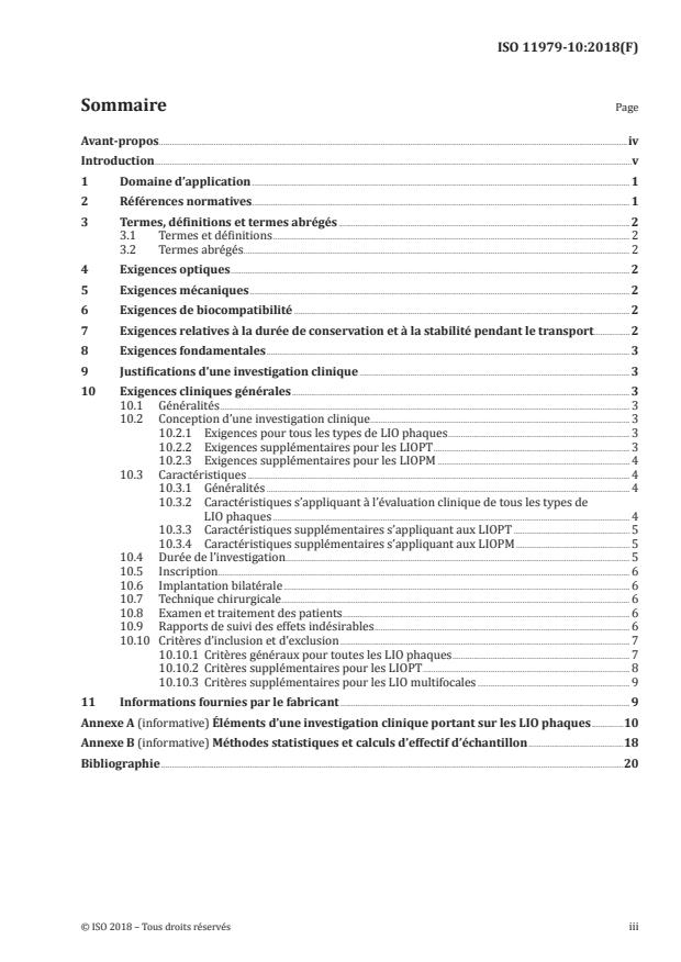 ISO 11979-10:2018 - Implants ophtalmiques -- Lentilles intraoculaires