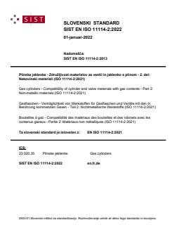 EN ISO 11114-2:2022 - Page 1 preview