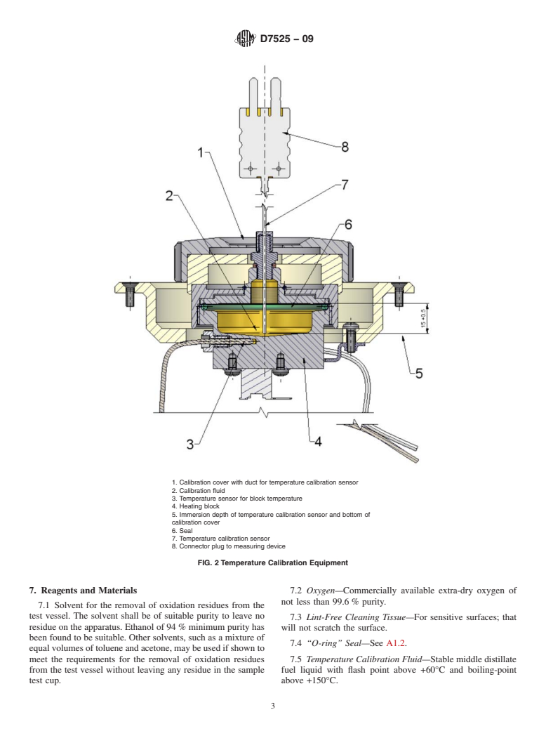 ASTM D7525-09 - Standard Test Method for Oxidation Stability of Spark Ignition Fuel<span class='unicode'>&#x2014;</span>Rapid Small Scale     Oxidation Test (RSSOT)