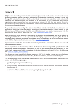 ISO 22875:2017 - Nuclear energy — Determination of chlorine and fluorine in uranium dioxide powder and sintered pellets
Released:8/10/2017 - Page 4 preview