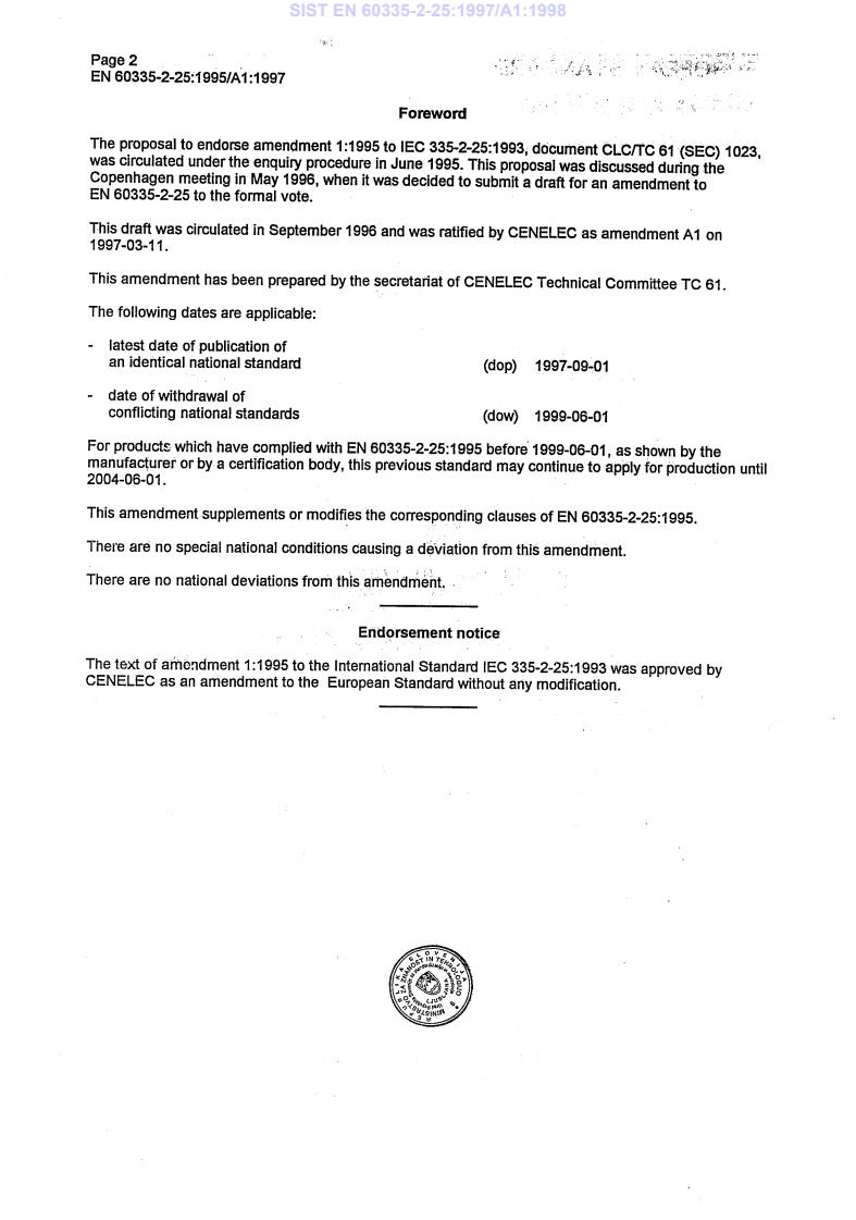 EN 60335-2-25:1995/A1:1997 EN 60335-2-25:1997/A1:1998 - Page 4 preview