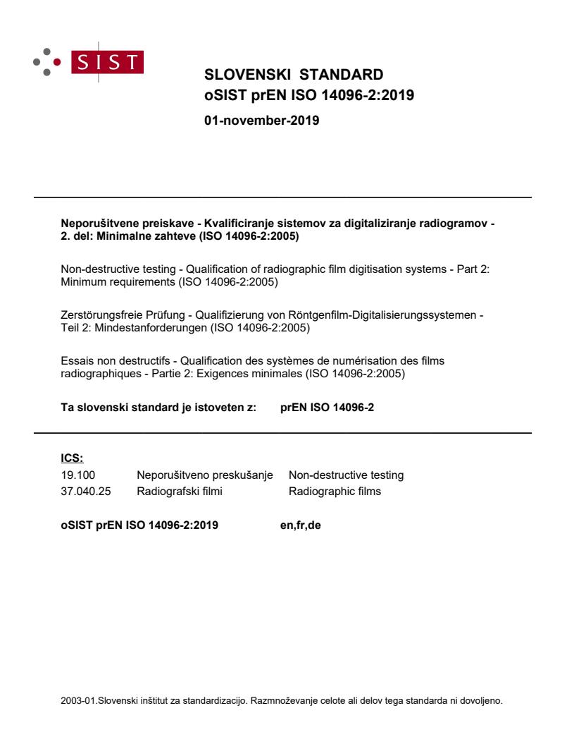 prEN ISO 14096-2:2019