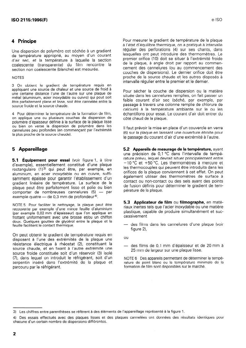 ISO 2115:1996 ISO 2115:1996 - Plastiques — Dispersions de polymères — Détermination de la température de point blanc et de la température minimale de la formation de film
Released:2/7/1996 - Page 4 preview