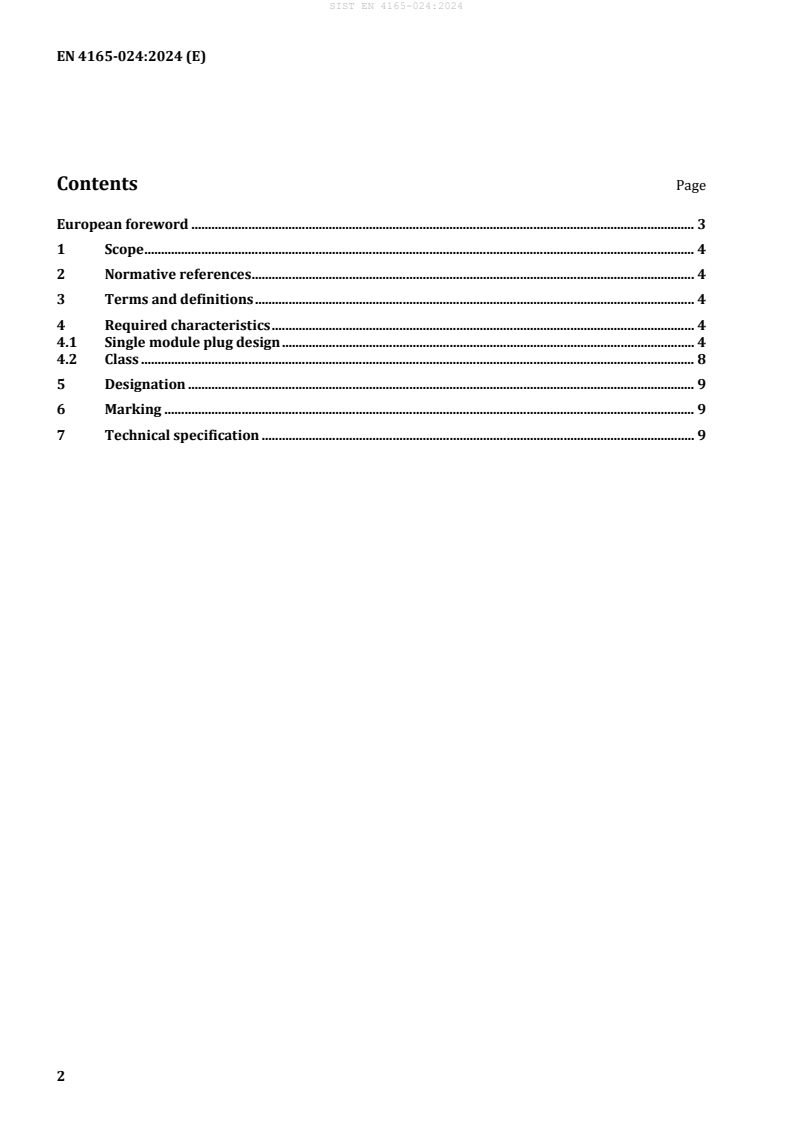 SIST EN 4165-024:2024 SIST EN 4165-024:2024 - Page 4 preview