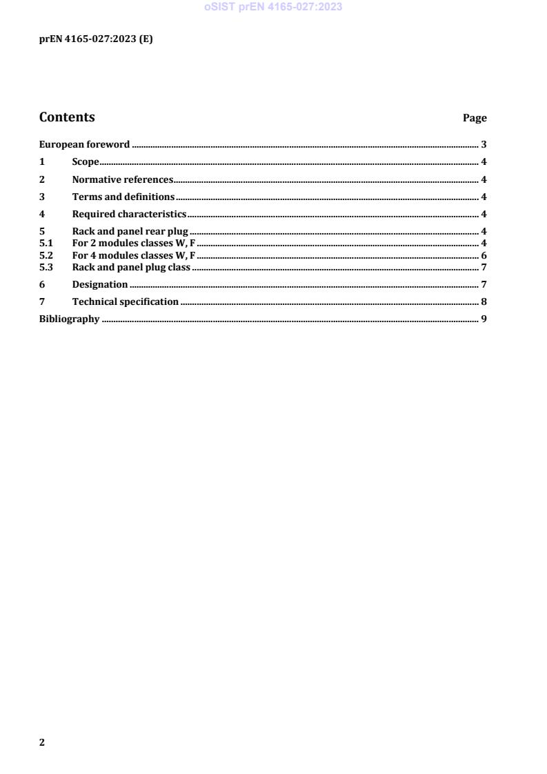 prEN 4165-027 prEN 4165-027:2023 - Page 4 preview