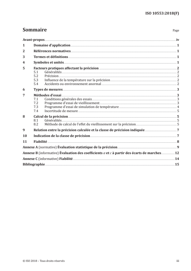 ISO 10553:2018 - Horlogerie — Procédure d'évaluation de la précision des montres à quartz
Released:10/1/2020