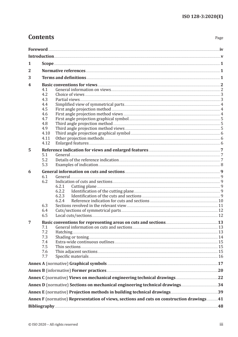 ISO 128-3:2020 ISO 128-3:2020 - Technical product documentation (TPD) — General principles of representation — Part 3: Views, sections and cuts
Released:6/18/2020