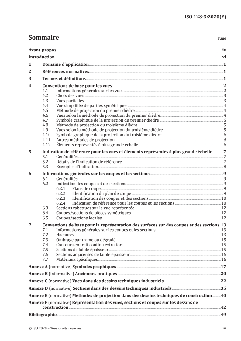 ISO 128-3:2020 ISO 128-3:2020 - Documentation technique de produits (TPD) — Principes généraux de représentation — Partie 3: Vues, sections et coupes
Released:6/18/2020