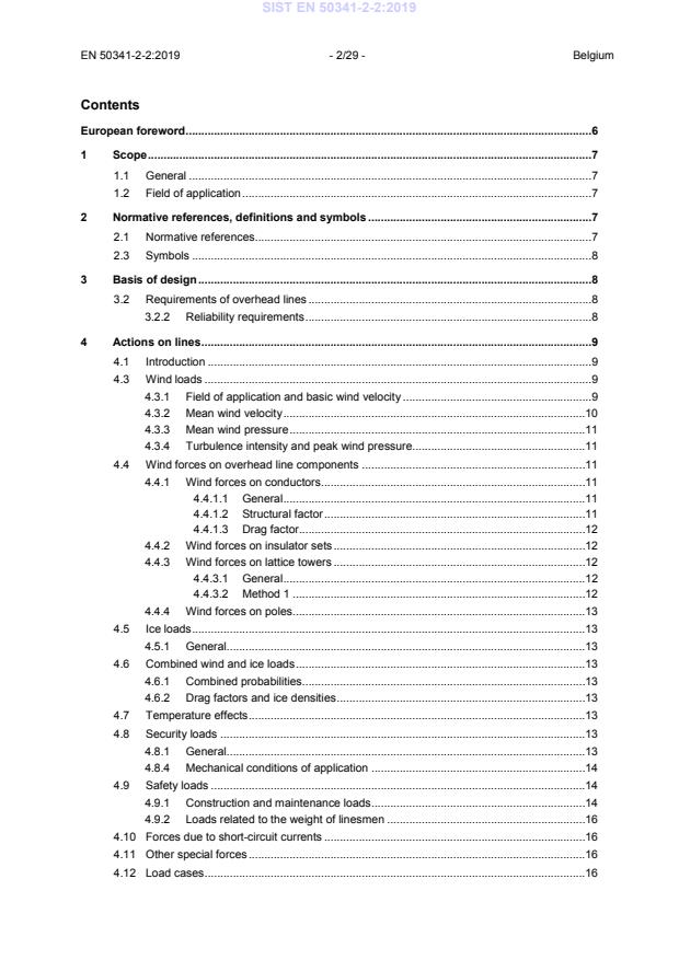 EN 50341-2-2:2019 EN 50341-2-2:2019 - BARVE - Page 4 preview