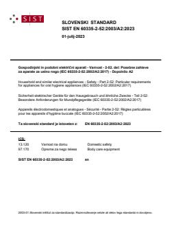 SIST EN 60335-2-52:2003/A2:2023 SIST EN 60335-2-52:2003/A2:2023 - Page 1 preview