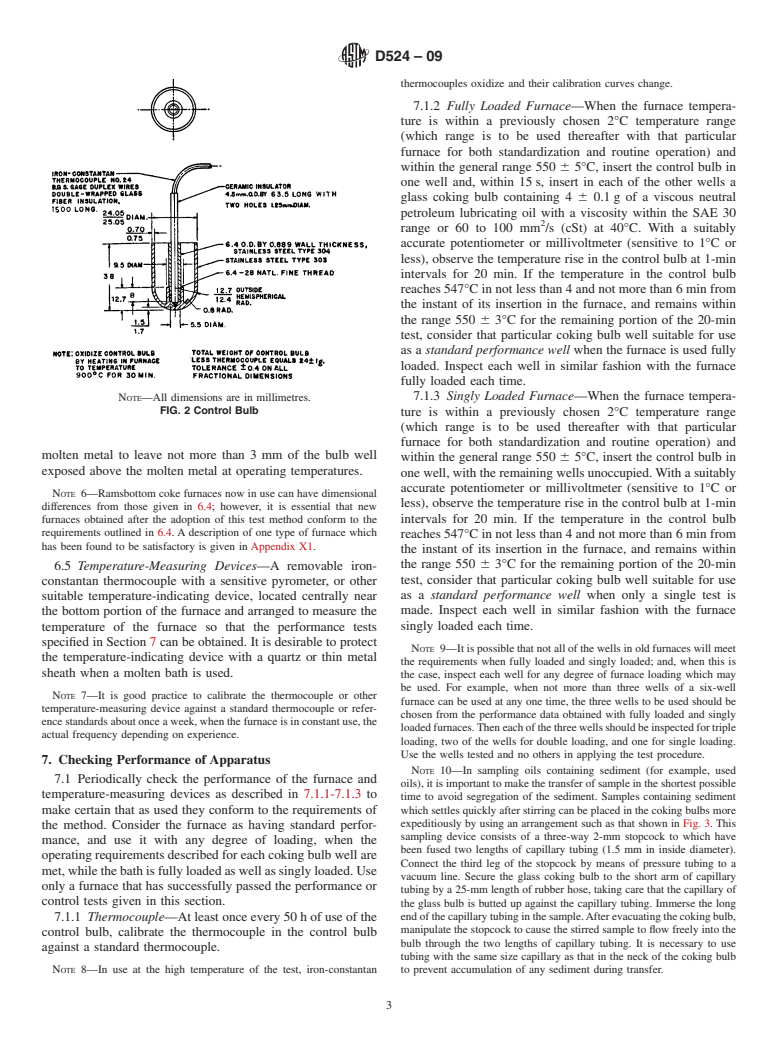 ASTM D524-09 - Standard Test Method for Ramsbottom Carbon Residue of Petroleum Products