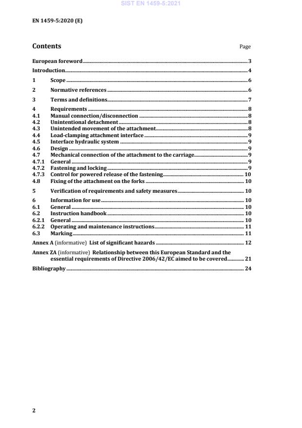 EN 1459-5:2020 EN 1459-5:2021 - Page 4 preview