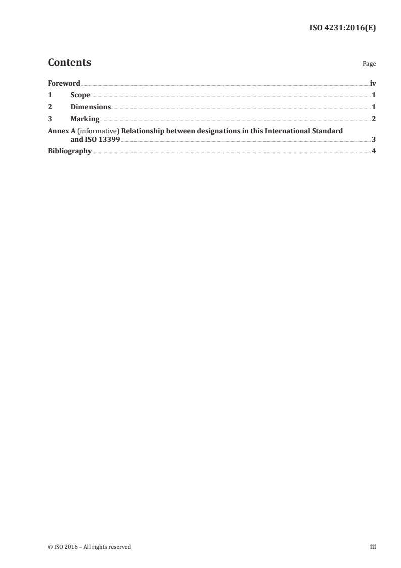 ISO 4231:2016 - Hand- and machine-operated circular screwing dies for parallel pipe threads — G series
Released:10/14/2016