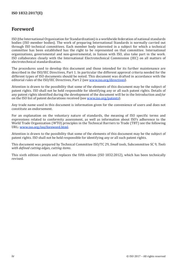 ISO 1832:2017 ISO 1832:2017 - Indexable inserts for cutting tools -- Designation - Page 4 preview