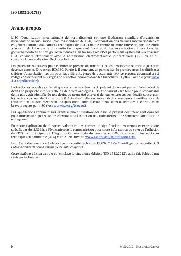 ISO 1832:2017 ISO 1832:2017 - Plaquettes amovibles pour outils coupants -- Désignation - Page 4 preview