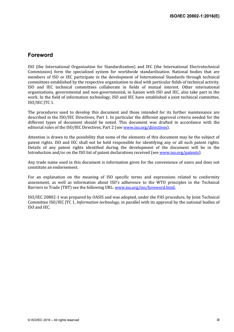 ISO/IEC 20802-1:2016 - Information technology — Open data protocol (OData) v4.0 — Part 1: Core
Released:12/15/2016