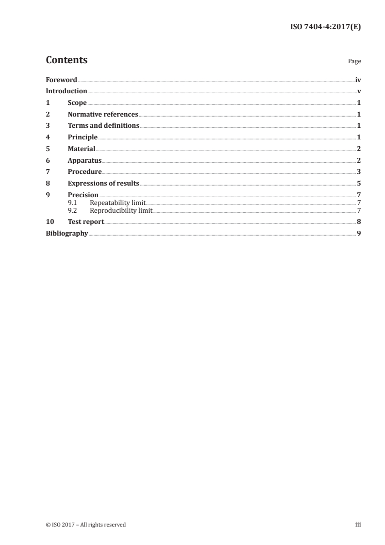 ISO 7404-4:2017 ISO 7404-4:2017 - Methods for the petrographic analysis of coals — Part 4: Method of determining microlithotype, carbominerite and minerite composition
Released:8/9/2017