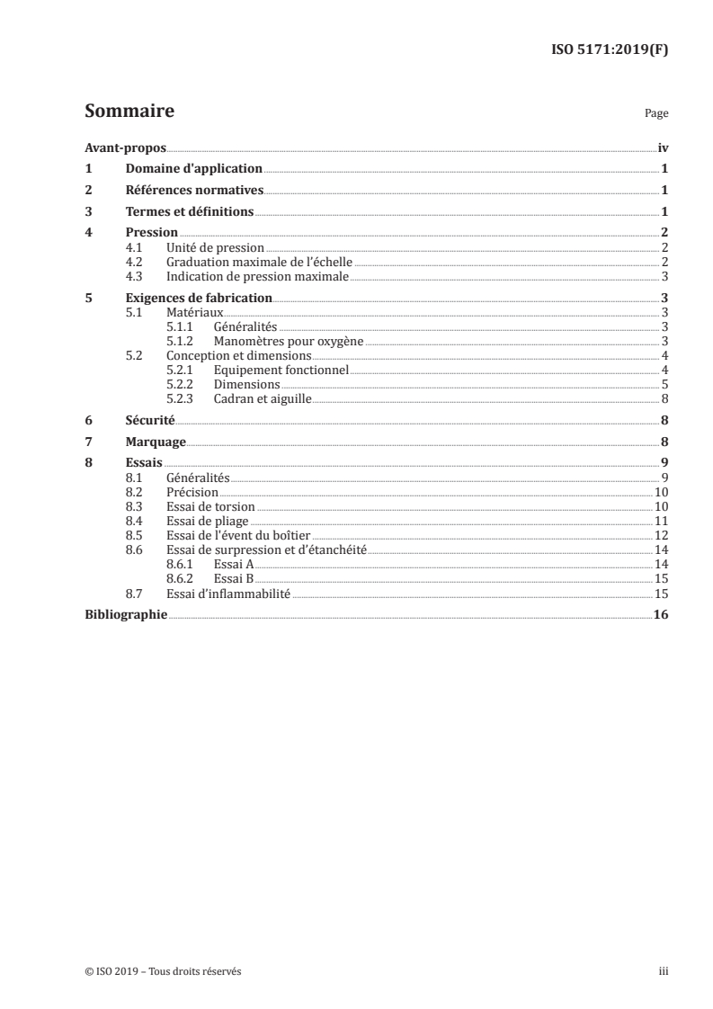 ISO 5171:2019 - Matériels de soudage au gaz — Manomètres utilisés pour le soudage, le coupage et les techniques connexes
Released:5/2/2019