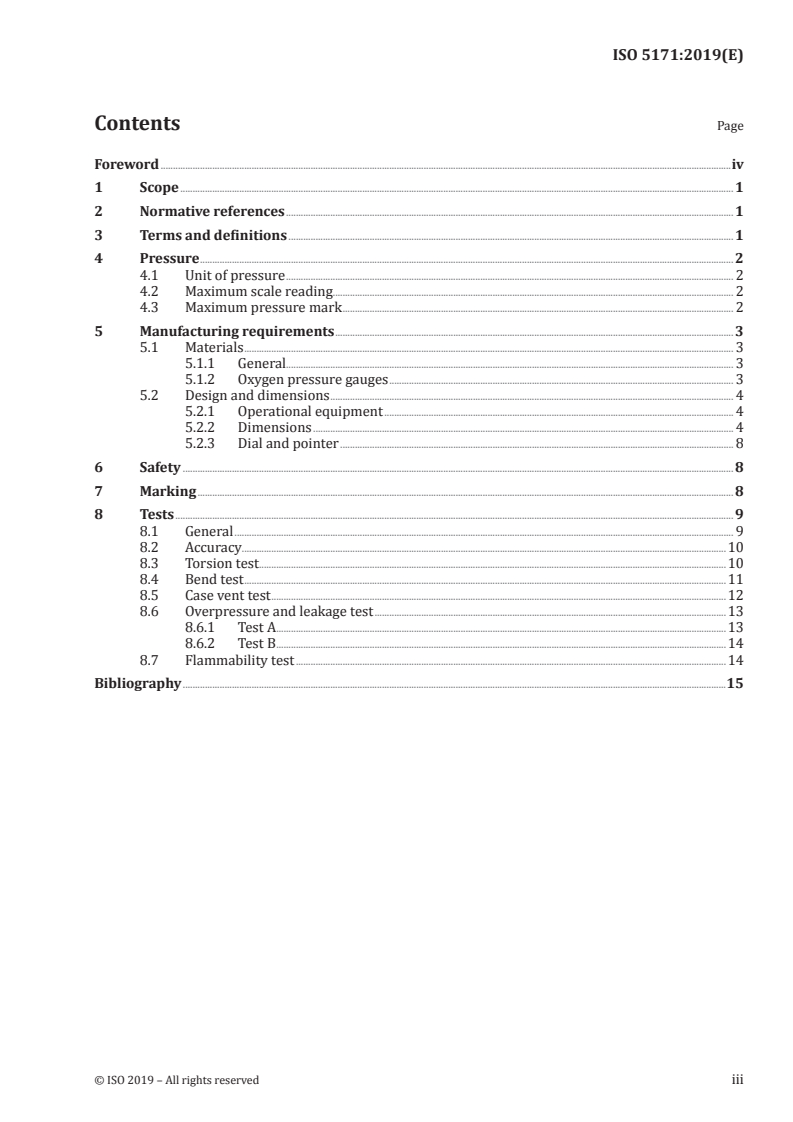 ISO 5171:2019 - Gas welding equipment — Pressure gauges used in welding, cutting and allied processes
Released:5/2/2019