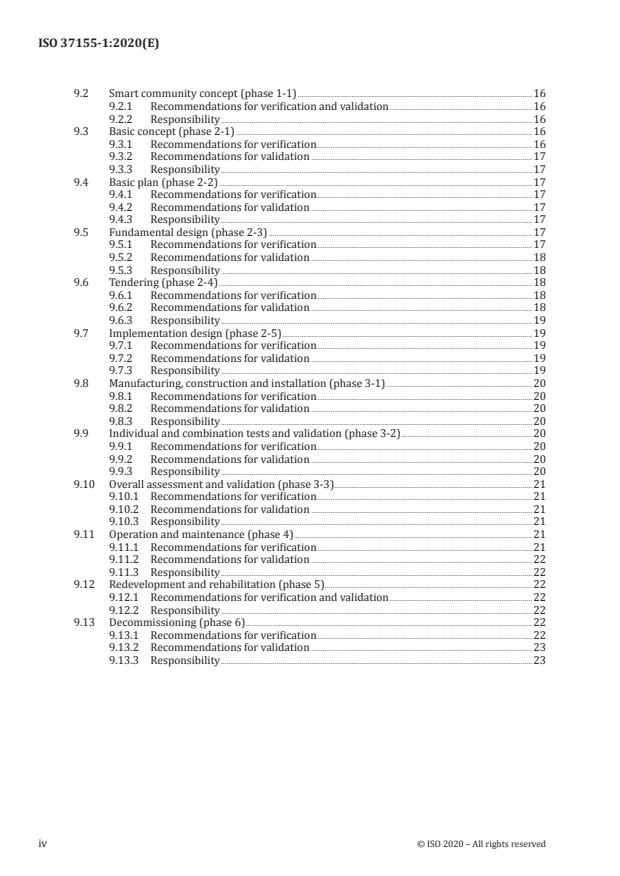ISO 37155-1:2020 ISO 37155-1:2020 - Framework for integration and operation of smart community infrastructures - Page 4 preview