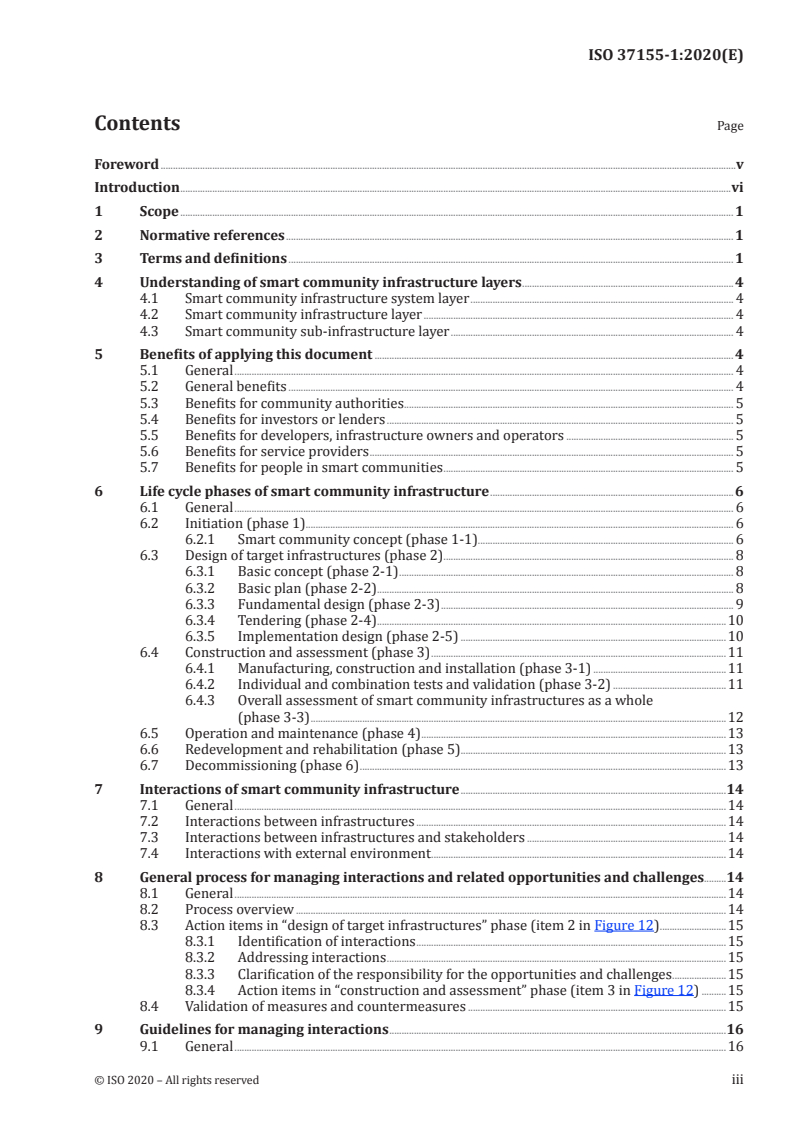 ISO 37155-1:2020 - Framework for integration and operation of smart community infrastructures — Part 1: Recommendations for considering opportunities and challenges from interactions in smart community infrastructures from relevant aspects through the life cycle
Released:1/6/2020