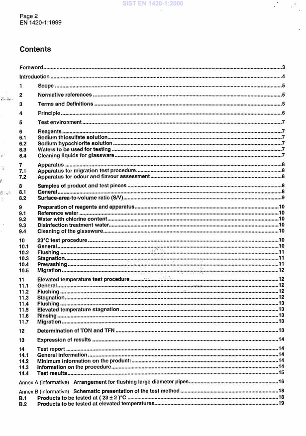 EN 1420-1:1999 EN 1420-1:2000 - Page 4 preview