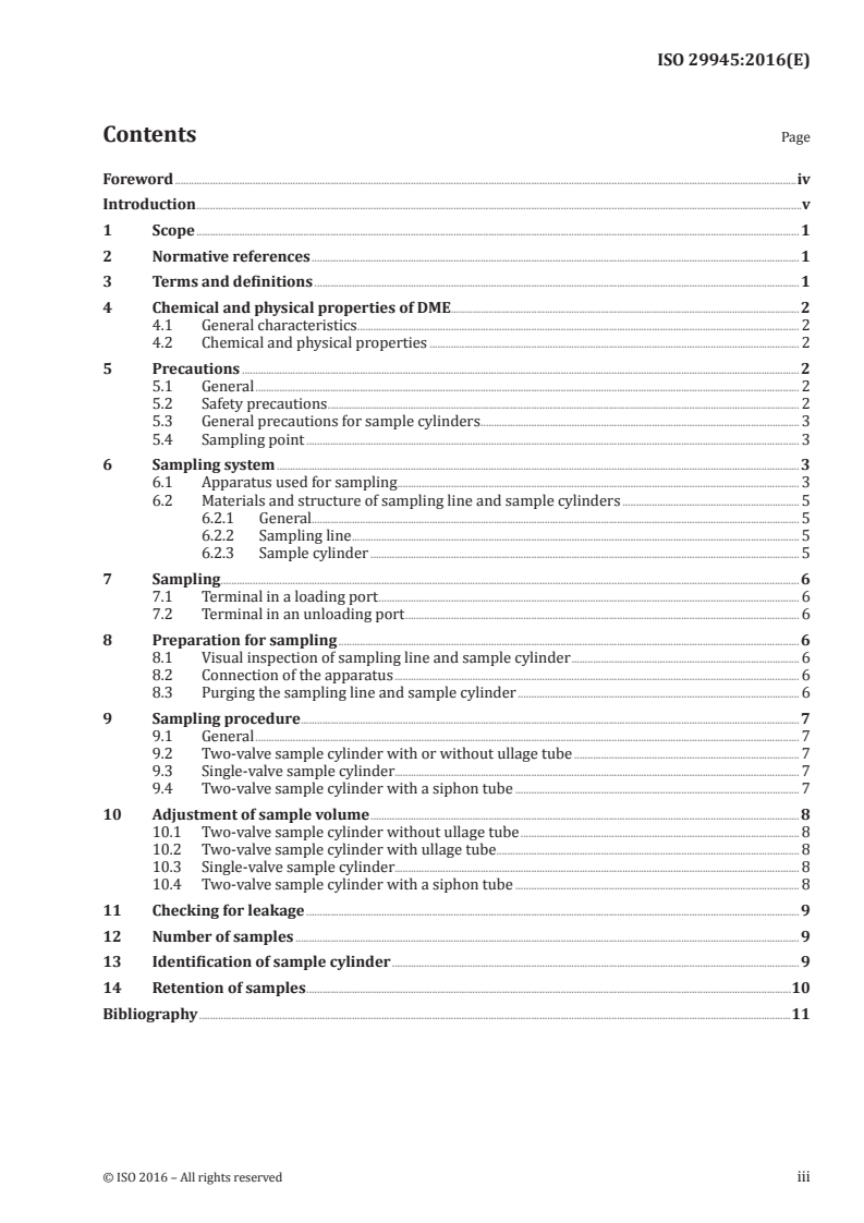 ISO 29945:2016 - Refrigerated non-petroleum based liquefied gaseous fuels — Dimethylether (DME) — Method of manual sampling onshore terminals
Released:11/7/2016