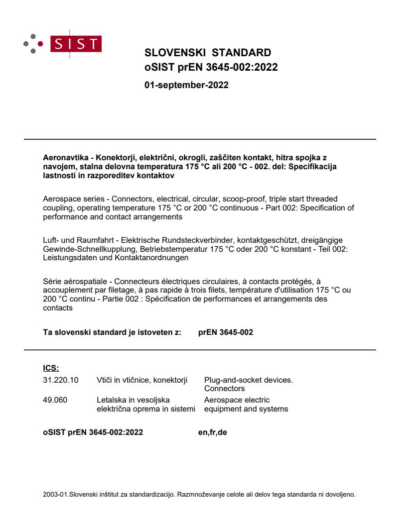 prEN 3645-002:2022