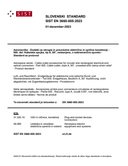 EN 3660-005:2023 - Page 1 preview