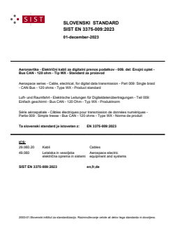 EN 3375-009:2023 - Page 1 preview