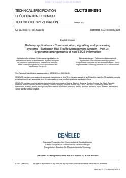 TS CLC/TS 50459-3:2021 - BARVE - Page 3 preview
