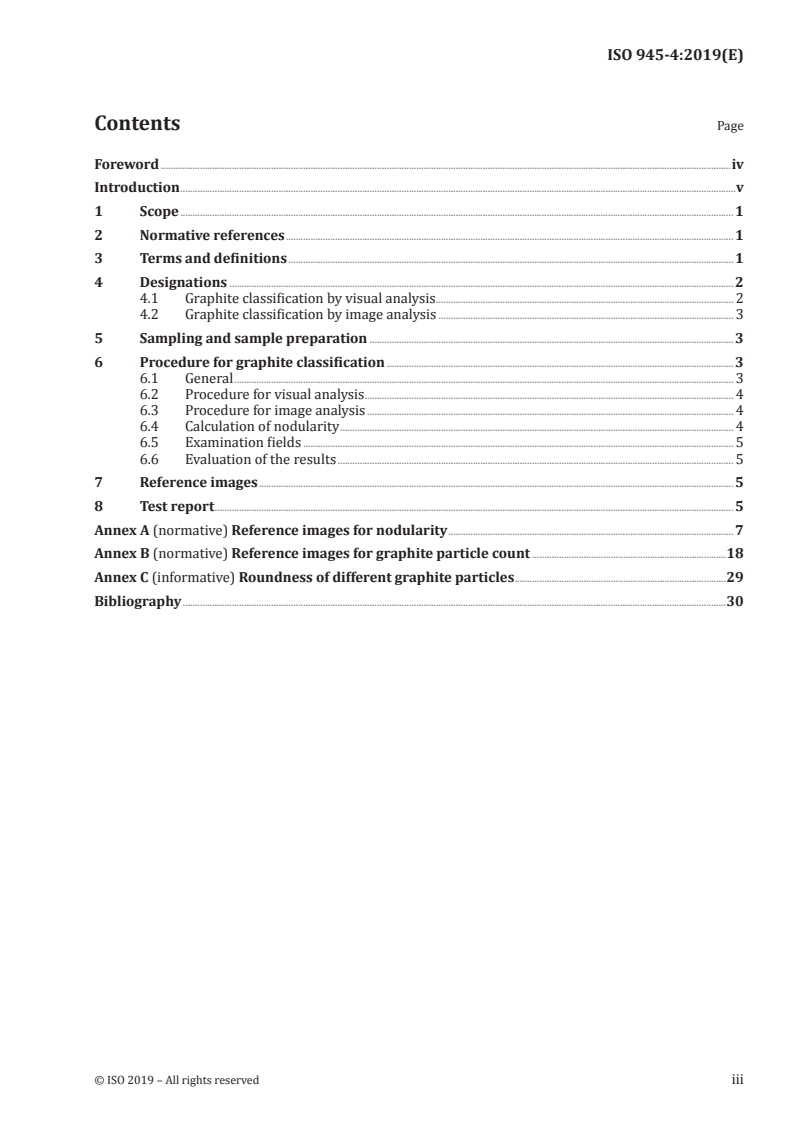 ISO 945-4:2019 - Microstructure of cast irons — Part 4: Test method for evaluating nodularity in spheroidal graphite cast irons
Released:5/3/2019