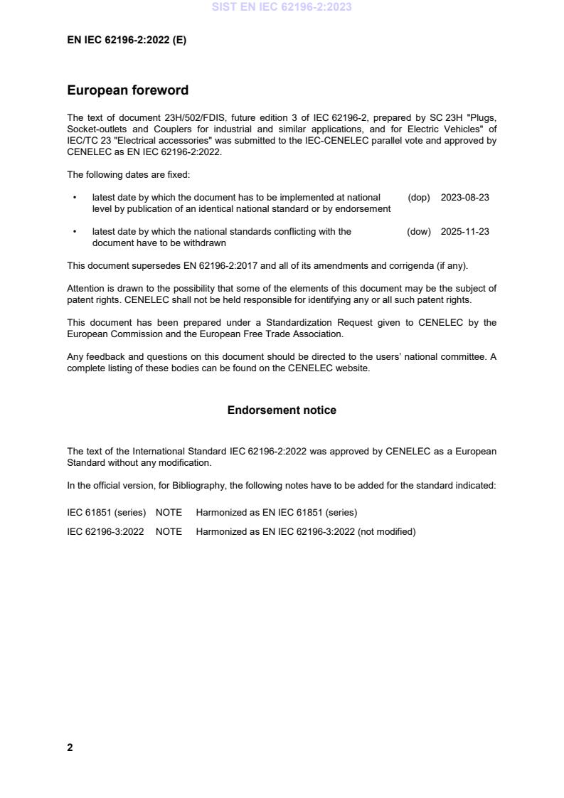 EN IEC 62196-2:2022 EN IEC 62196-2:2023 - Page 4 preview