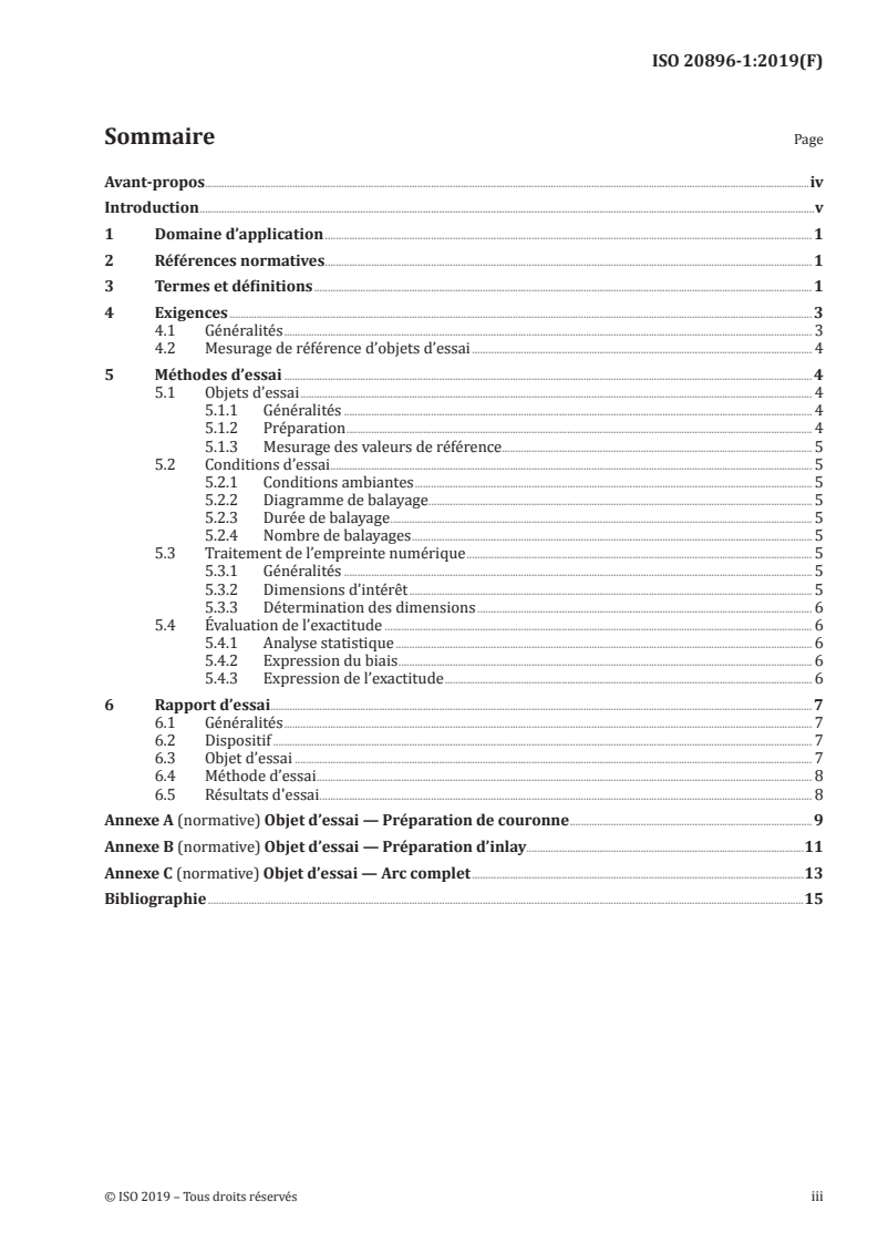 ISO 20896-1:2019 ISO 20896-1:2019 - Médecine bucco-dentaire — Dispositifs d'empreinte numérique — Partie 1: Méthodes d'évaluation de l'exactitude
Released:8/13/2019