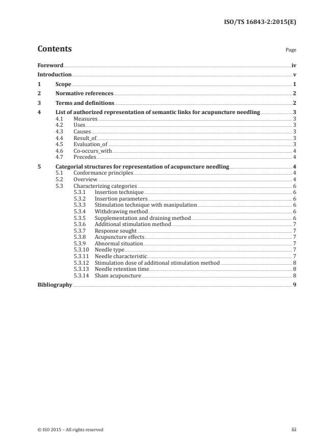 ISO/TS 16843-2:2015 - Health informatics -- Categorial structures for representation of acupuncture