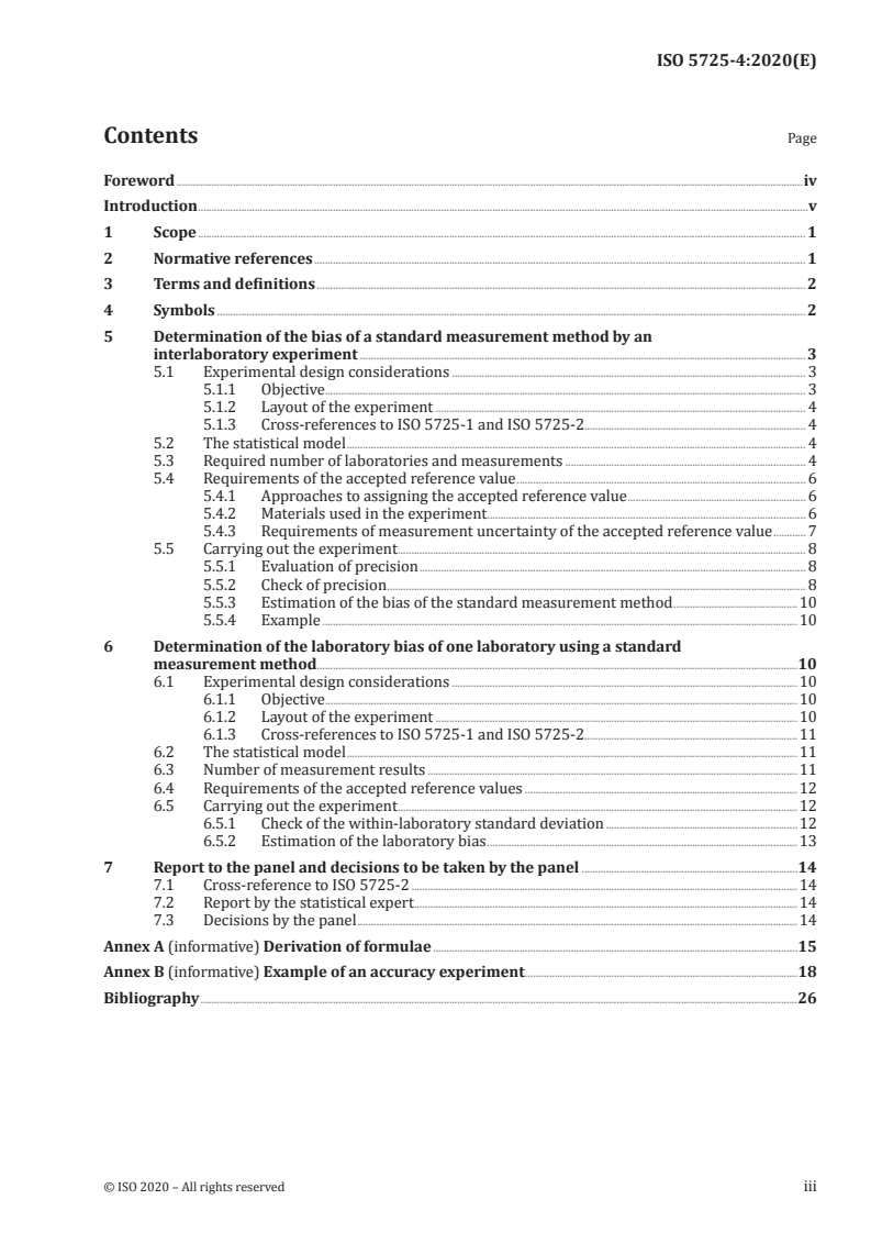 ISO 5725-4:2020 - Accuracy (trueness and precision) of measurement methods and results — Part 4: Basic methods for the determination of the trueness of a standard measurement method
Released:3/26/2020