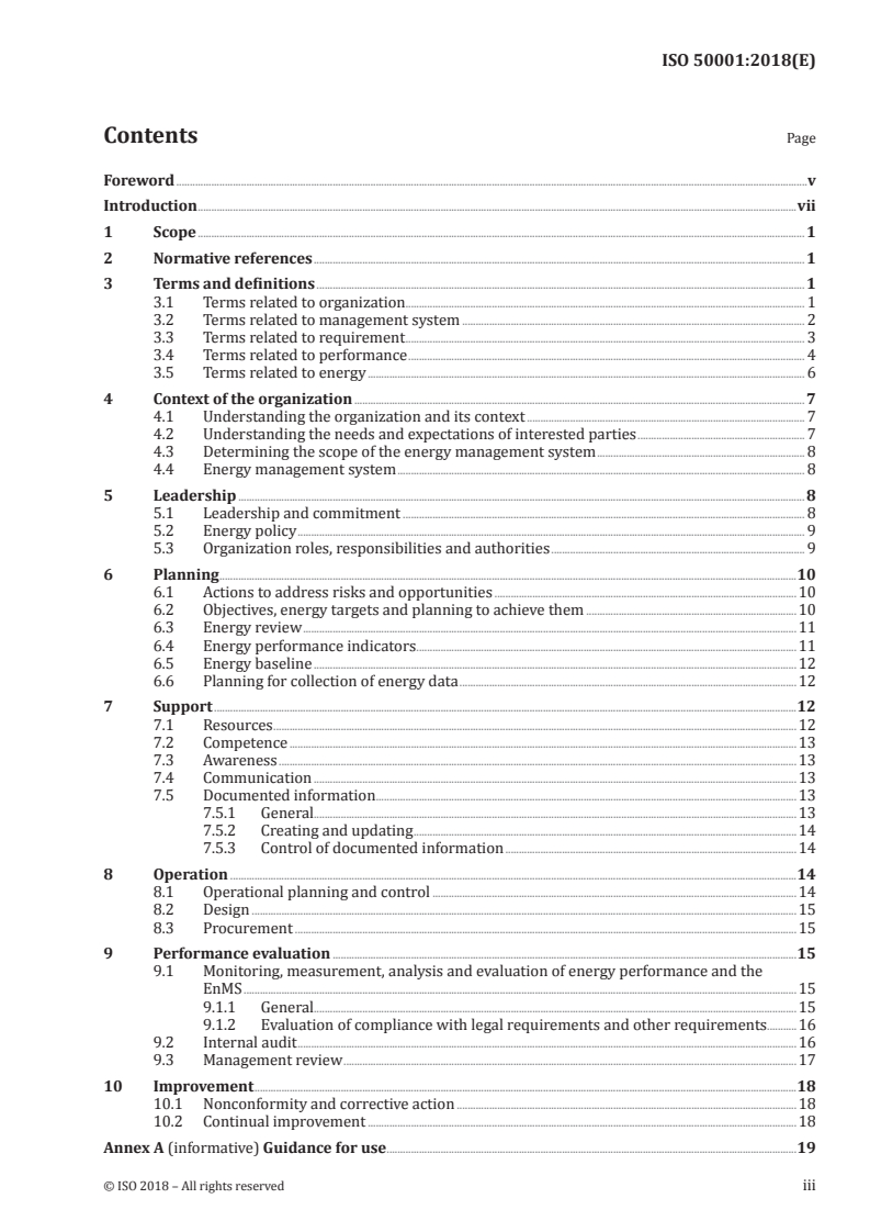 ISO 50001:2018 - Energy management systems — Requirements with guidance for use
Released:8/20/2018