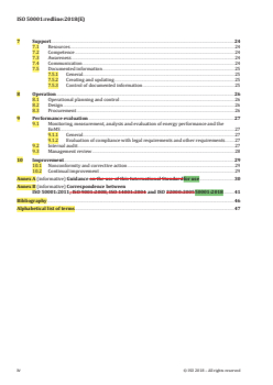 ISO 50001:2018 REDLINE ISO 50001:2018 - Energy management systems — Requirements with guidance for use
Released:8/20/2018 - Page 4 preview