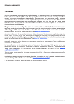ISO 14644-12:2018 ISO 14644-12:2018 - Cleanrooms and associated controlled environments — Part 12: Specifications for monitoring air cleanliness by nanoscale particle concentration
Released:8/30/2018 - Page 4 preview