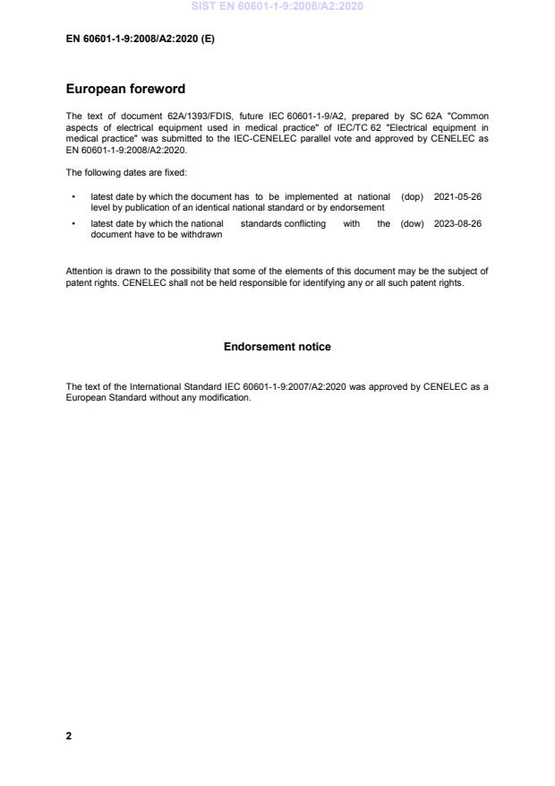 EN 60601-1-9:2008/A2:2020 EN 60601-1-9:2008/A2:2020 - Page 4 preview