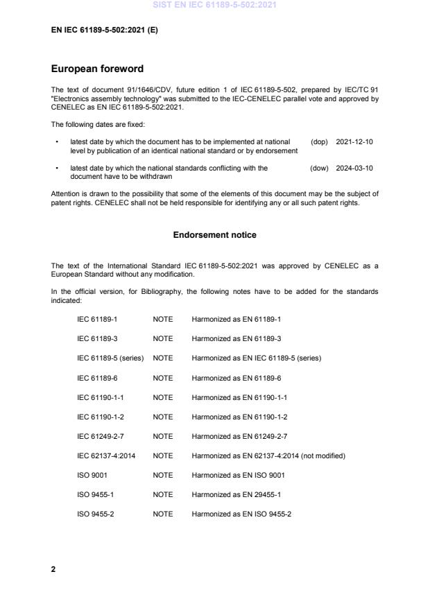 SIST EN IEC 61189-5-502:2021 SIST EN IEC 61189-5-502:2021 - BARVE - Page 4 preview