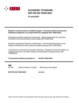 EN ISO 18246:2023 - BARVE - Page 1 preview